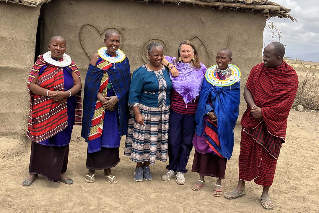 The team in Uganda visiting the Benet community that is participating in the study. (Photo: Submitted)