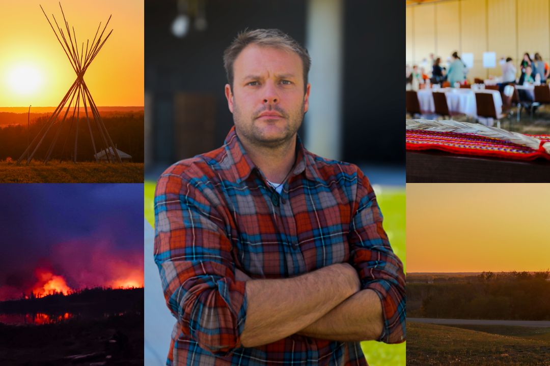 Dr. Robert Henry (PhD) and his team work with First Nations and Métis communities to develop research projects that evaluate the impacts of wildfires, evacuations, and develop rapid research approaches. (Photo: Submitted)