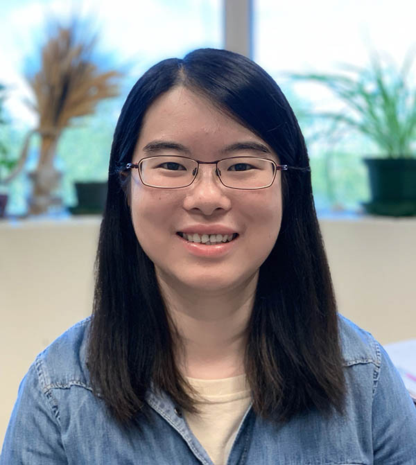 New USask graduate Fan Yang used the Phytotron research facility on campus to study plant disease in barley. (Photo: Submitted)