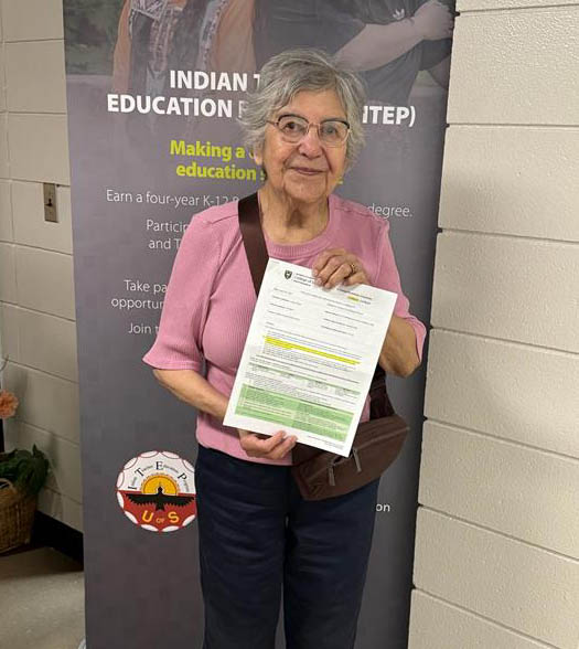 87-year-old Louise Fraser will be graduating from ITEP this year. (Photo: Submitted).