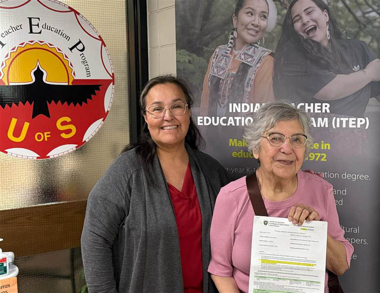 87-year-old Louise Fraser will be graduating from ITEP this year. (Photo: Submitted).