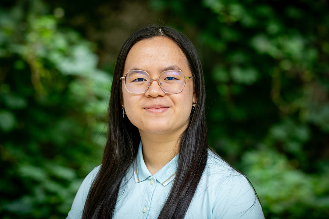 Western College of Veterinary Medicine student Minh Thanh (Agnes) Truc Nguyen will graduate with a Master of Science at USask Fall Convocation on Nov. 12. (Photo: Christina Weese)