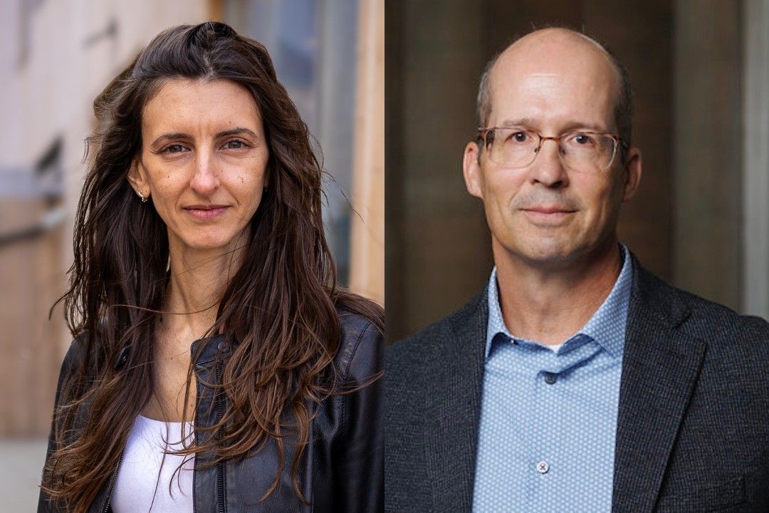 Maria Kourkouli, a researcher working on the project from Nord University, and Dr. David Natcher (PhD), a professor at USask’s College of Arts and Science’s Department of Anthropology. (Photos:L-Markus Johnsen Thonhaugen/R-Submitted)