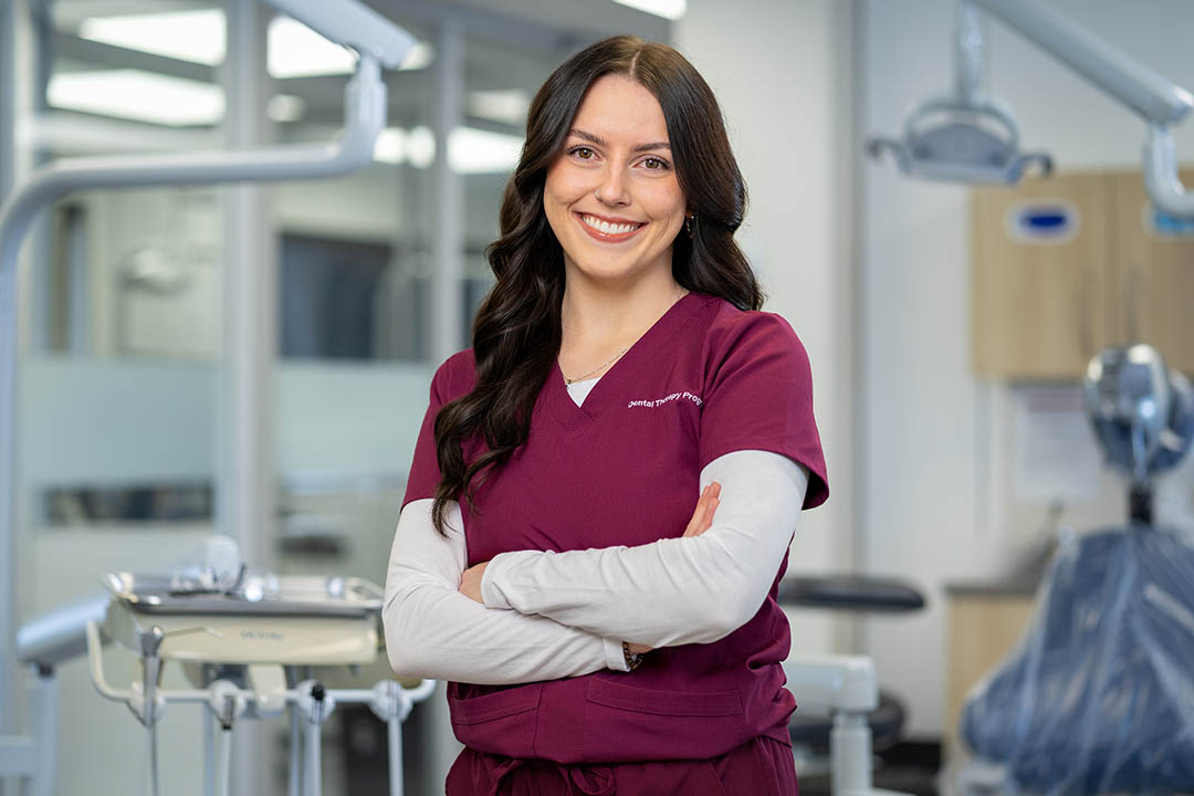 USask Dental Therapy student Rachel Tillie will be awarded an Indigenous Student Achievement Award for Academic Excellence next week. (Photo: Shane Luhning)