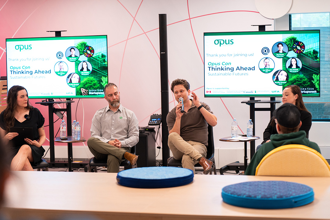 Opus, the University of Saskatchewan’s startup incubator, fosters a culture of entrepreneurship to enhance the commercialization potential for ideas and inventions coming out of university research. (Photo: Opus/USask)