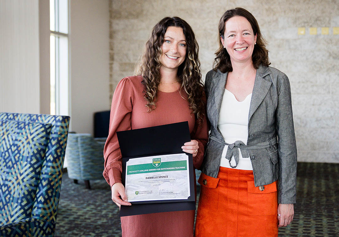 Dr. Danielle Spence (PhD) is a recent graduate of the School of Environment and Sustainability (SENS) at the University of Saskatchewan (USask). (Photo: Submitted)