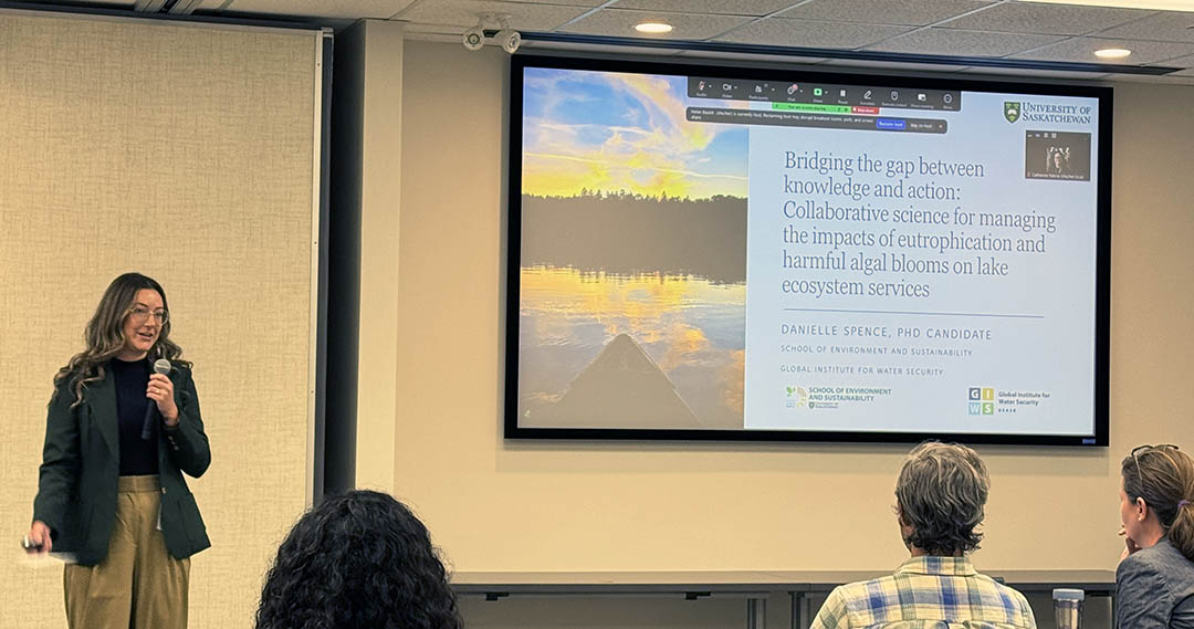 Dr. Danielle Spence (PhD) is a recent graduate of the School of Environment and Sustainability (SENS) at the University of Saskatchewan (USask). (Photo: Submitted)