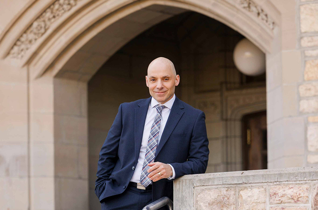Dr. Vince Bruni-Bossio (PhD). (Photo: Dave Stobbe/USask)