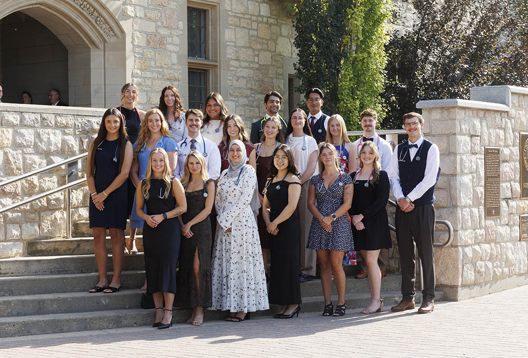 USask’s Master of Physician Assistant Studies (MPAS) program is the first of its kind in Saskatchewan and one of only six physician assistant training programs in Canada. Pictured is the inaugural cohort of students who started the program in fall 2025. 
