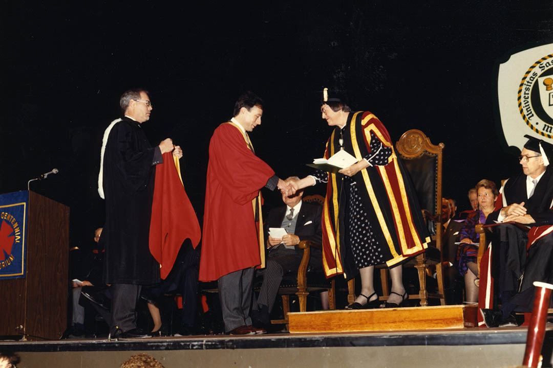 Looking Back: Fedoruk elected USask’s first female chancellor in 1986