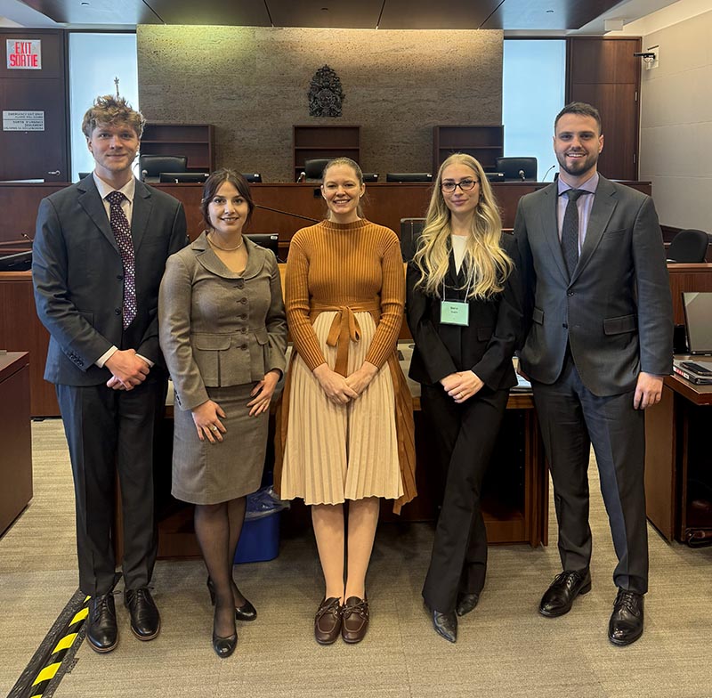 Brad Heskin received the Law Society of Saskatchewan Gold Medal for earning the highest cumulative academic average at USask law school. (Photo: Submitted)