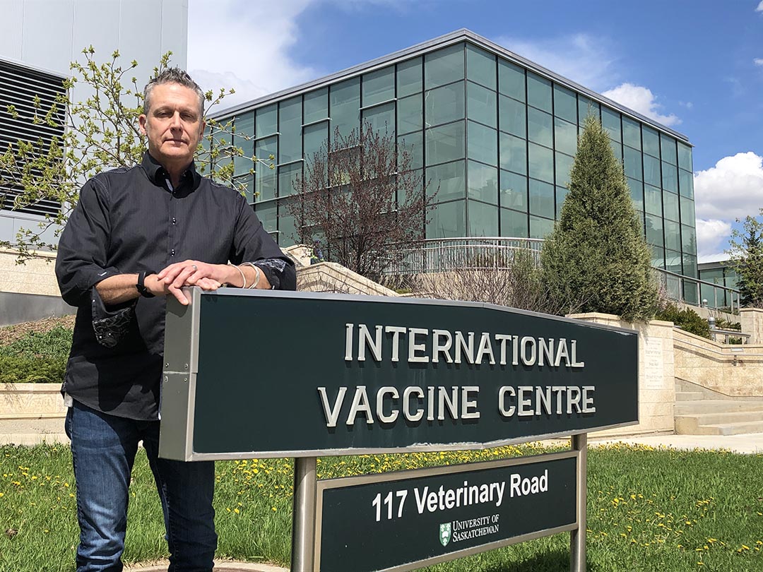 Cam Ewart is the Director of Facilities with the Vaccine and Infectious Disease Organization at the University of Saskatchewan. (Photo: James Shewaga)