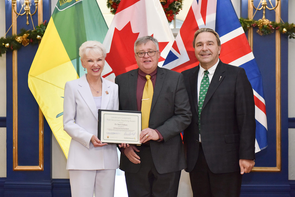 Neil Chilton is the USask Rawson Professor of Biology and an award-winning teacher and researcher. (Photo: Chris Putnam)