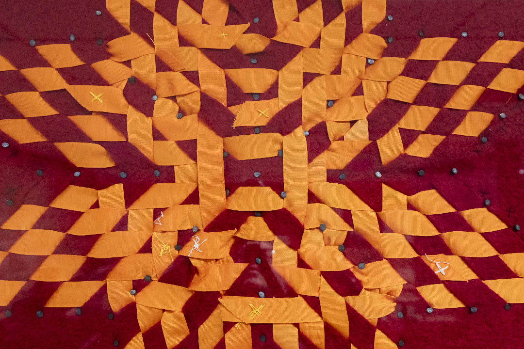 One of many Star Blankets found across campus as part of the Blanket Project. (Photo: Submitted)