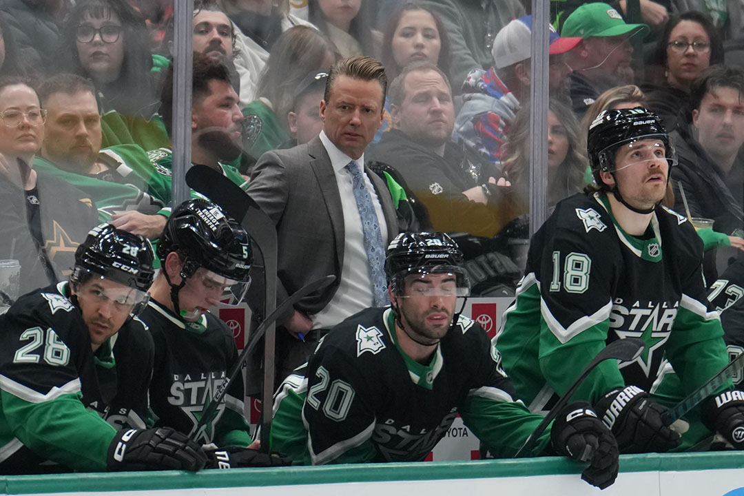 University of Saskatchewan (USask) alumnus and former Huskie Glen Gulutzan now serves as the head coach of the NHL’s Dallas Stars. (Photo: Dallas Stars)