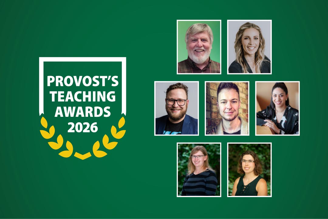 Recognizing innovation, impact in teaching: 2025/26 Provost’s Teaching Awards