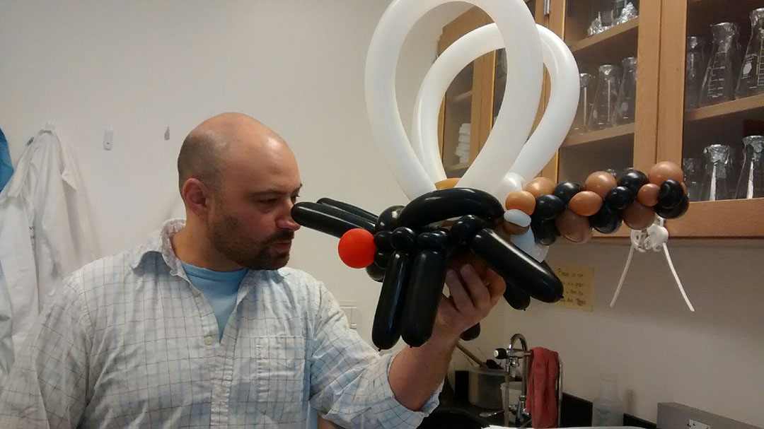 Dr. Sean Prager (PhD) is the research lead in the University of Saskatchewan Insect Research Facility (USIRF). (Photo: Submitted)