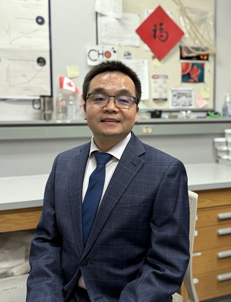 Dr. Yongfeng Ai (PhD) is an associate professor in the University of Saskatchewan Department of Food and Bioproduct Sciences and the Ministry of Agriculture Endowed Research Chair in Carbohydrate Quality and Utilization. (Photo: Submitted)
