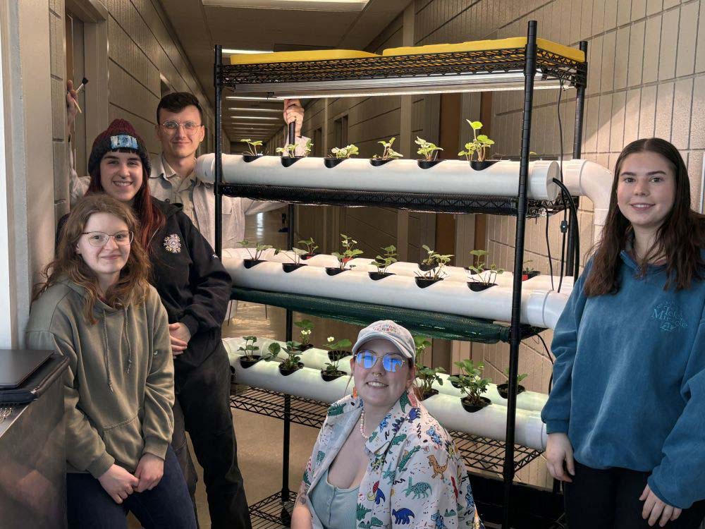 Where Research Takes Roots is one of eight capstone projects completed by undergrad students in the EVSC 485.3 Environmental Science Capstone and ENVS 401.3 Sustainability in Action courses. (Photo: Submitted) 
