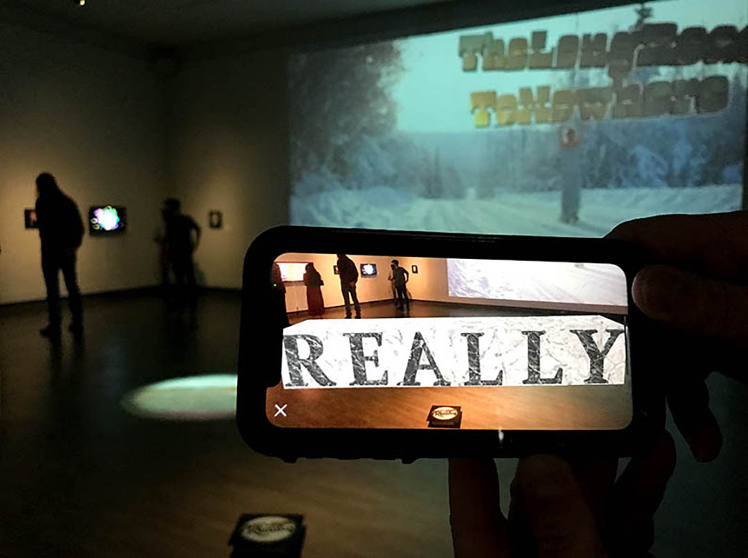 Alex Cebulski, a PhD candidate in USask's Department of Geography and Planning, uses advanced drone technology for snow and water research near the Coldwater Laboratory in Canmore, AB. (Supplied by Alex Cebulski)