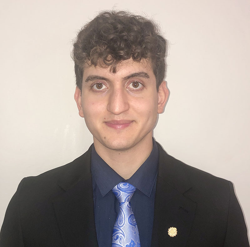 New University of Saskatchewan Students’ Union President Abtin Safaeian in the Place Riel Student Centre. (Photo: James Shewaga)