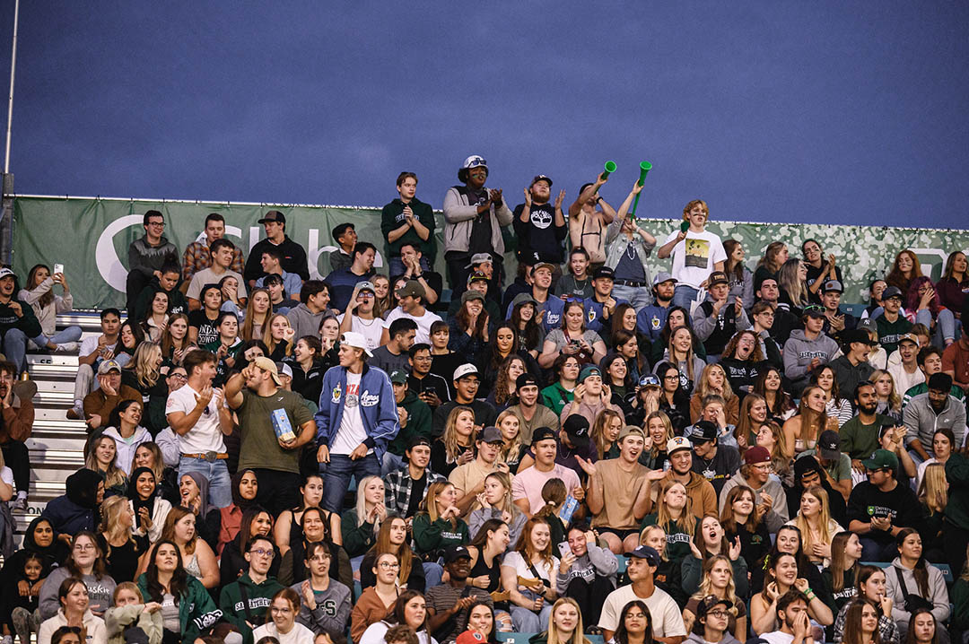 This year’s annual USask Homecoming celebration is Friday, Sept. 13 at 7 pm at Griffiths Stadium in Nutrien Park when the Huskies face the University of Calgary Dinos.